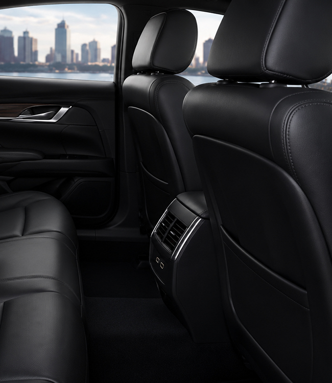 Executive Sedan rear executive passenger seating