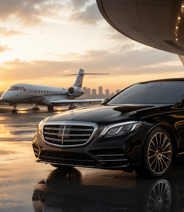 Luxury airport transfers, without stress.